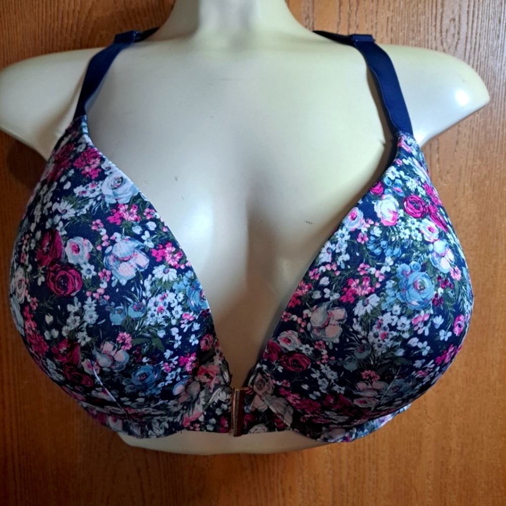 Floral Print Women's Bra